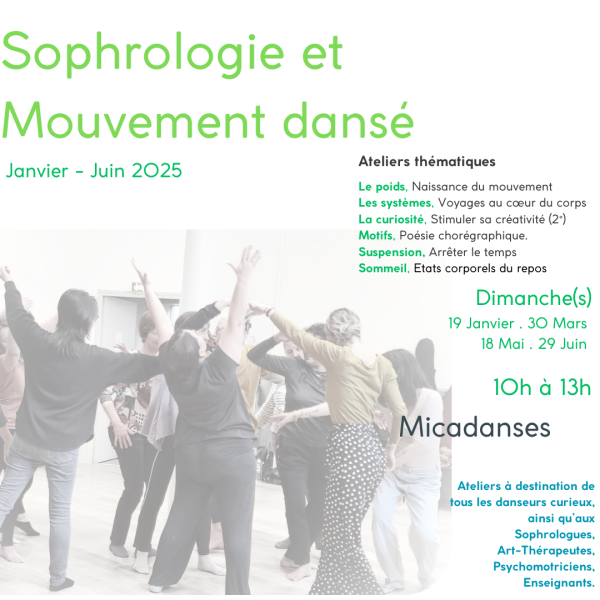 Ateliers Sophrologie et Mouvement dansé 2025