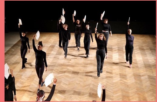 fan dance